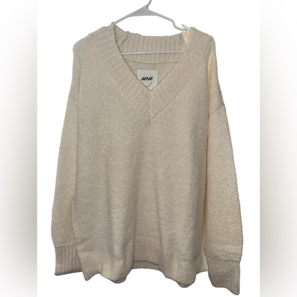 NWT Aerie Off-the-Shoulder Sweater - Picture 3 of 5